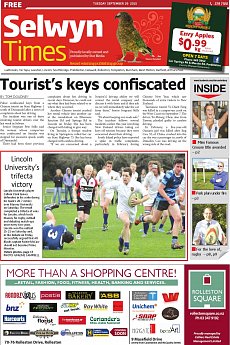 Selwyn Times - September 29th 2015