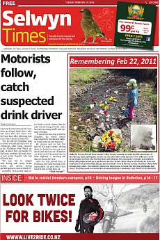 Selwyn Times - February 23rd 2016