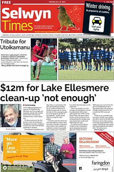 Selwyn Times - July 19th 2016