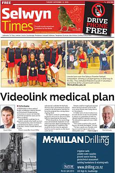 Selwyn Times - September 13th 2016