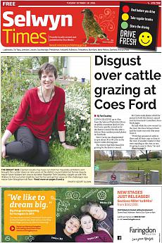 Selwyn Times - October 18th 2016