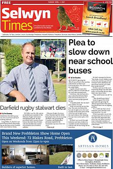 Selwyn Times - April 4th 2017