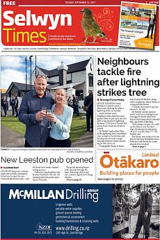 Selwyn Times - September 12th 2017