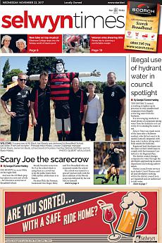 Selwyn Times - November 21st 2017