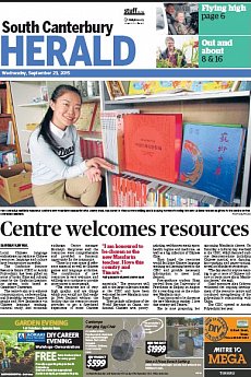 South Canterbury Herald - September 23rd 2015