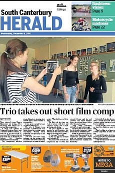 South Canterbury Herald - December 9th 2015