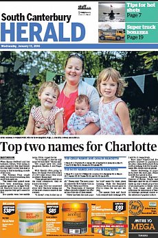 South Canterbury Herald - January 13th 2016