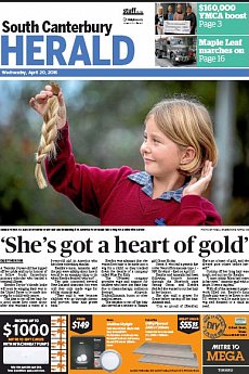 South Canterbury Herald - April 20th 2016