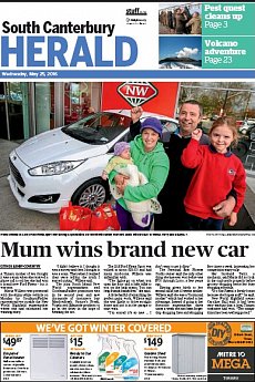 South Canterbury Herald - May 25th 2016