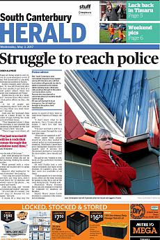 South Canterbury Herald - May 3rd 2017