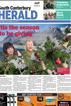 South Canterbury Herald - November 29th 2017