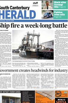 South Canterbury Herald - April 18th 2018